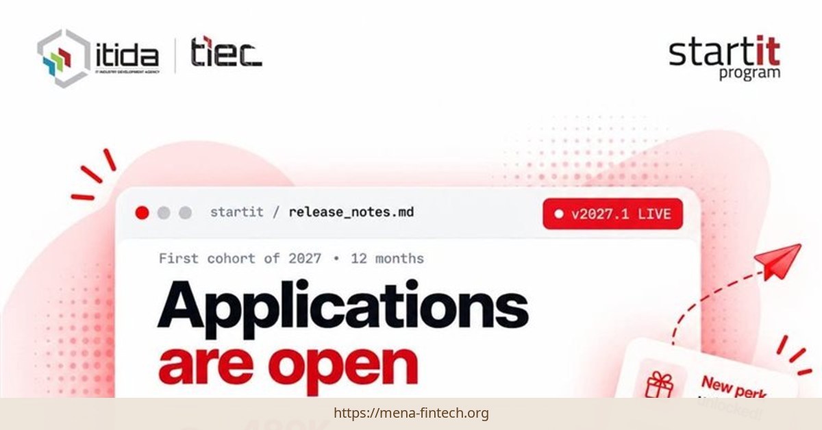 ITIDA Opens Applications for 2027 StartIT Startup Incubator in Egypt